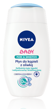 NIVEA BABY - Płyn do kąpieli z oliwką (źródło: nivea.pl)